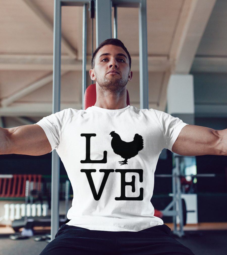 Dallas Cowboys Hunter Luepke Love Chicken LVE T-Shirt