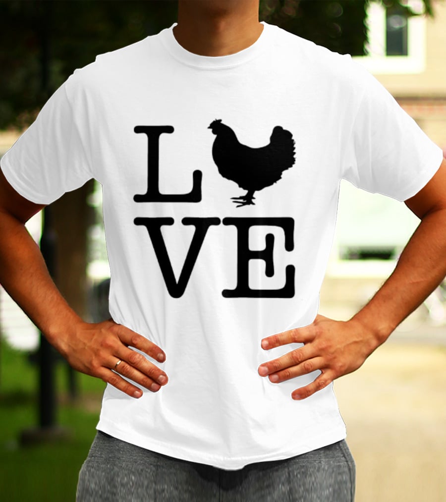 Dallas Cowboys Hunter Luepke Love Chicken LVE T-Shirt
