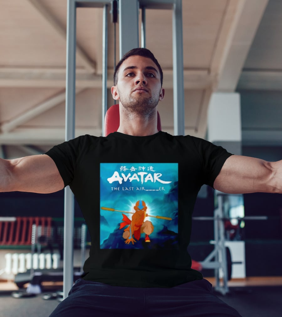 Avatar The Last Airbender Aang Nickelodeon Japanese T-Shirt