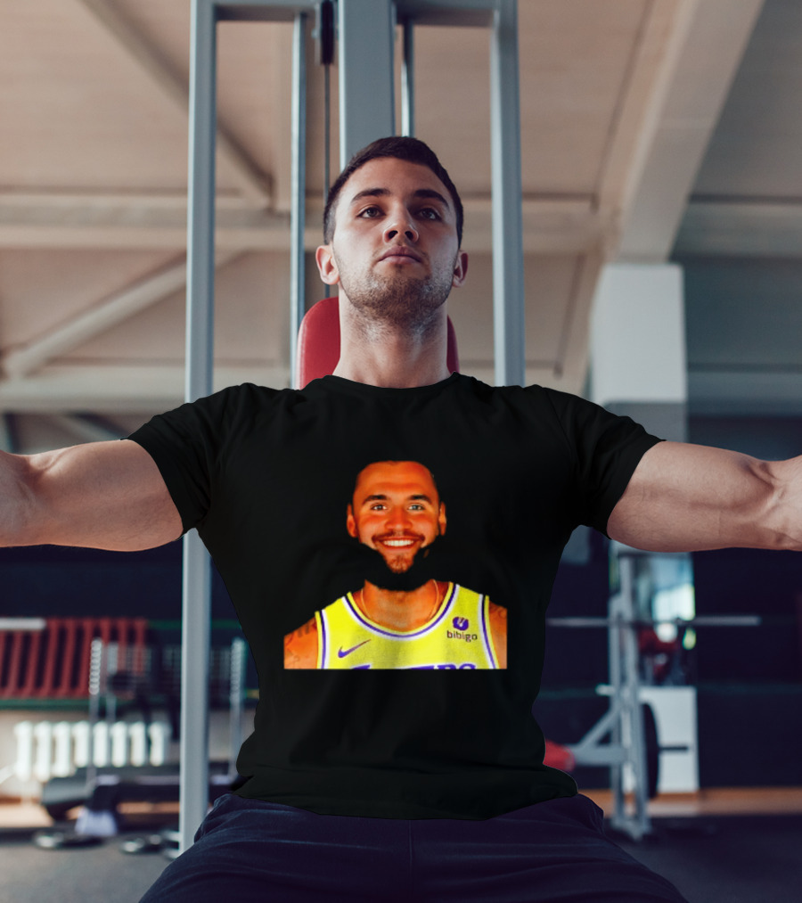 Charlie Kirk And LeBron James Los Angeles Lakers Basketball Meme T-Shirt