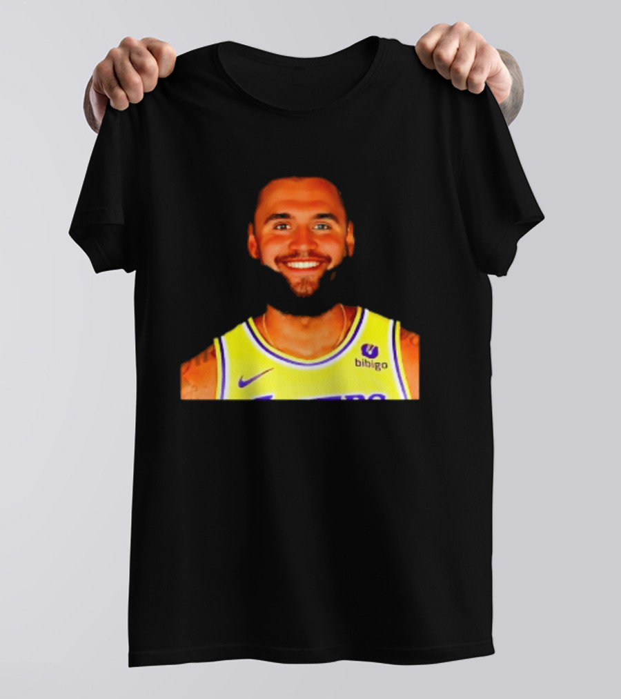 Charlie Kirk And LeBron James Los Angeles Lakers Basketball Meme T-Shirt