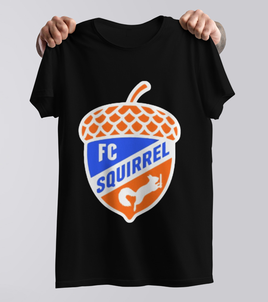 FC Squirrel Acorn Crest Cincinnati Soccer T-Shirt
