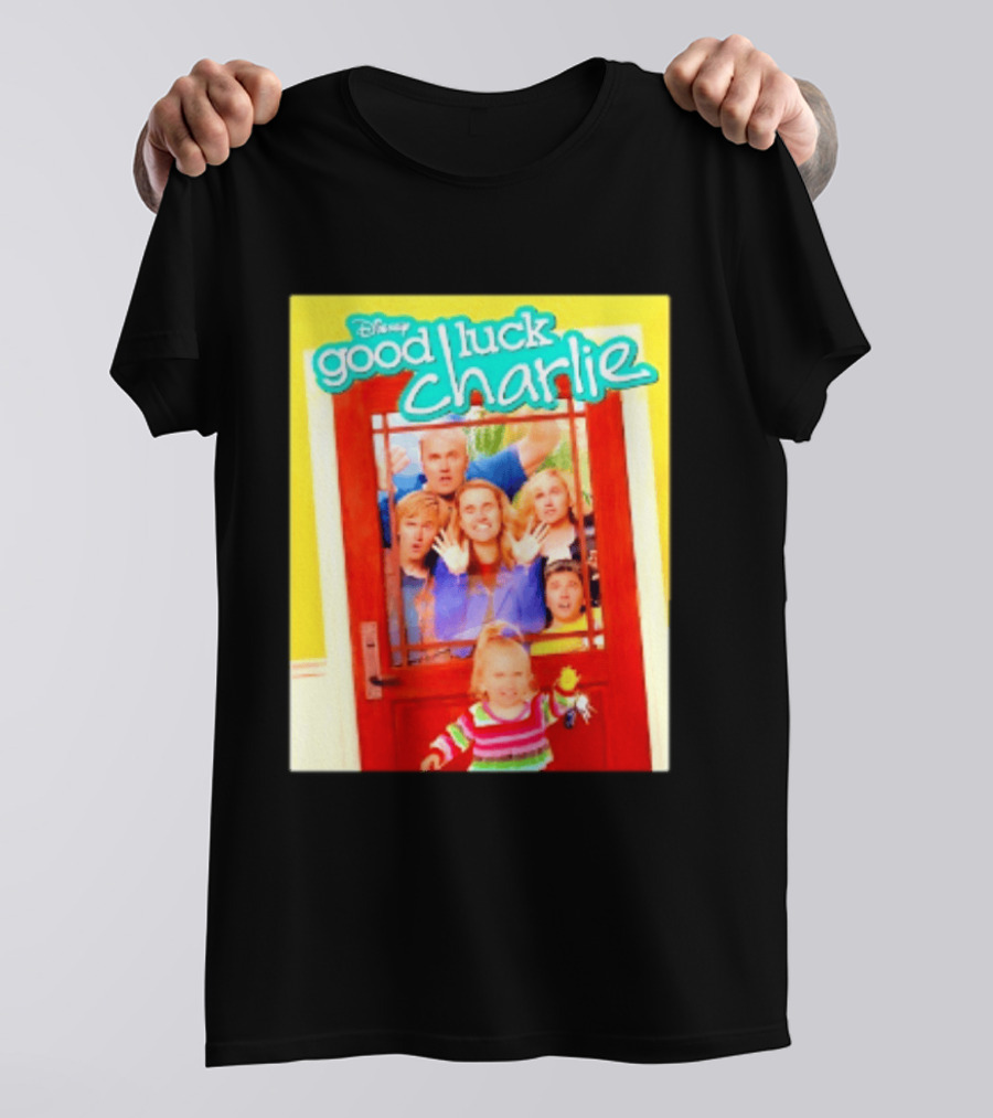 Disney Good Luck Charlie Family Door Scene T-Shirt