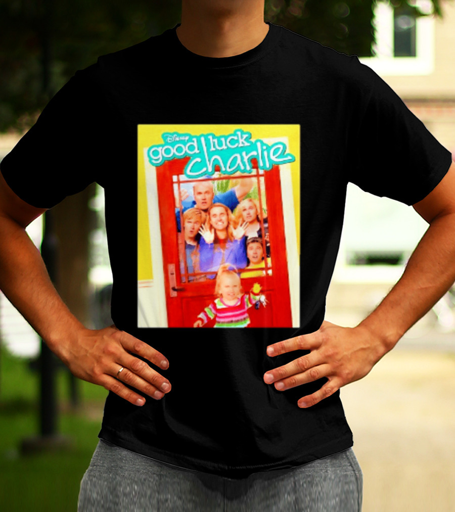 Disney Good Luck Charlie Family Door Scene T-Shirt