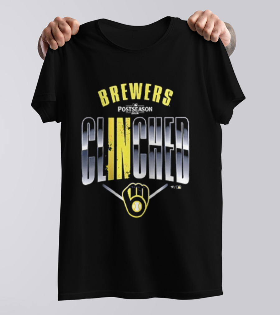 Brewers Postseason Clinched Milwaukee 2026 October Win Our Way T-Shirt