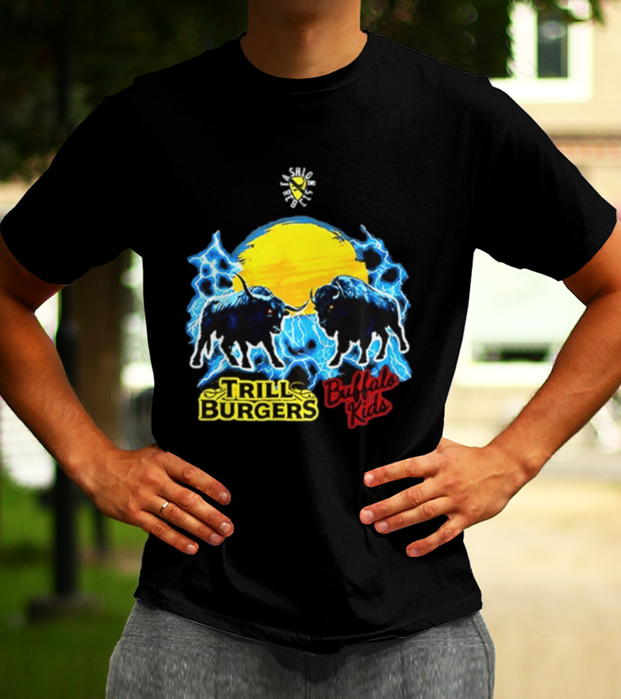 Buffalo Kids Versus Trill Burgers Electric Showdown 2026 T-Shirt