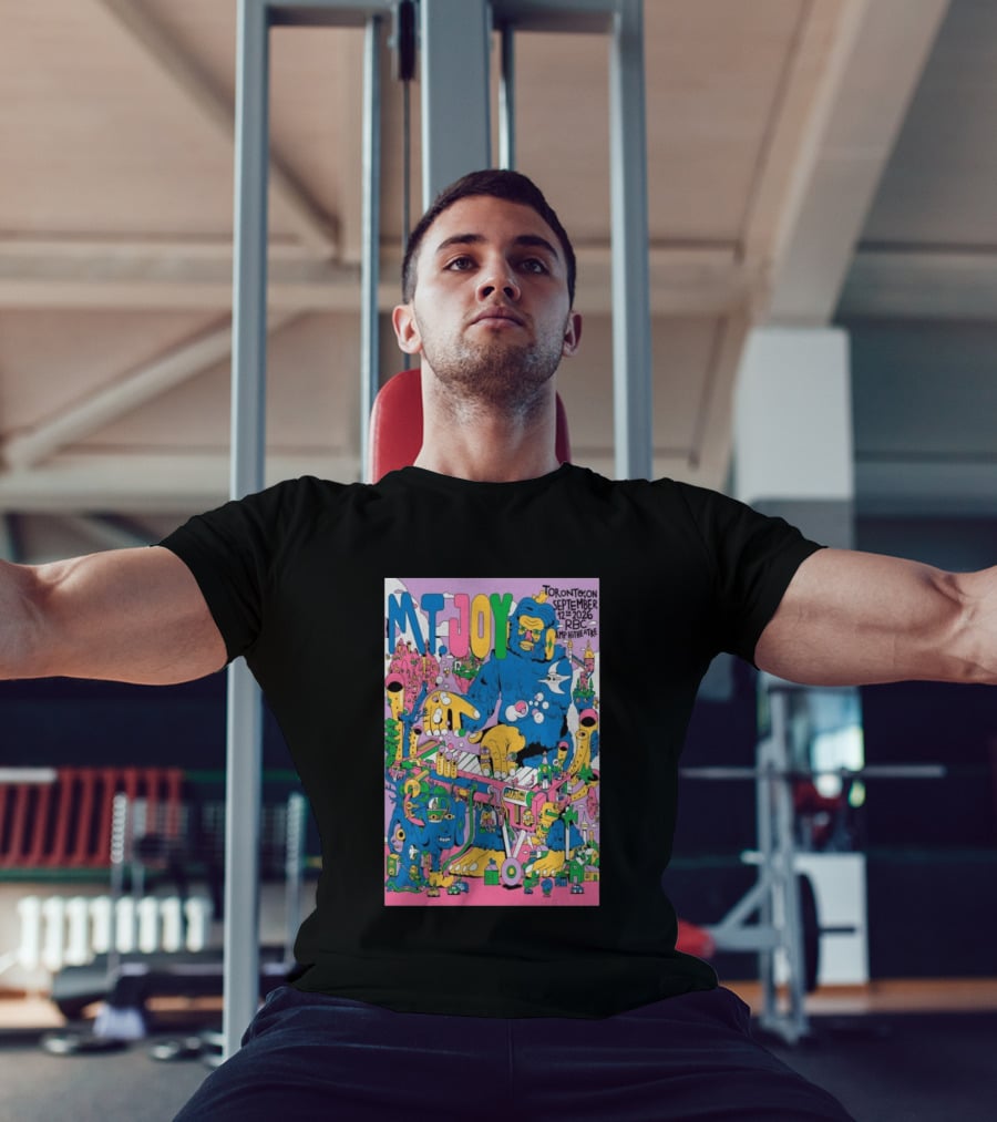 MT. Joy Toronto September 12 2026 RBC Amphitheatre Concert With Colorful Fantasy Creature T-Shirt
