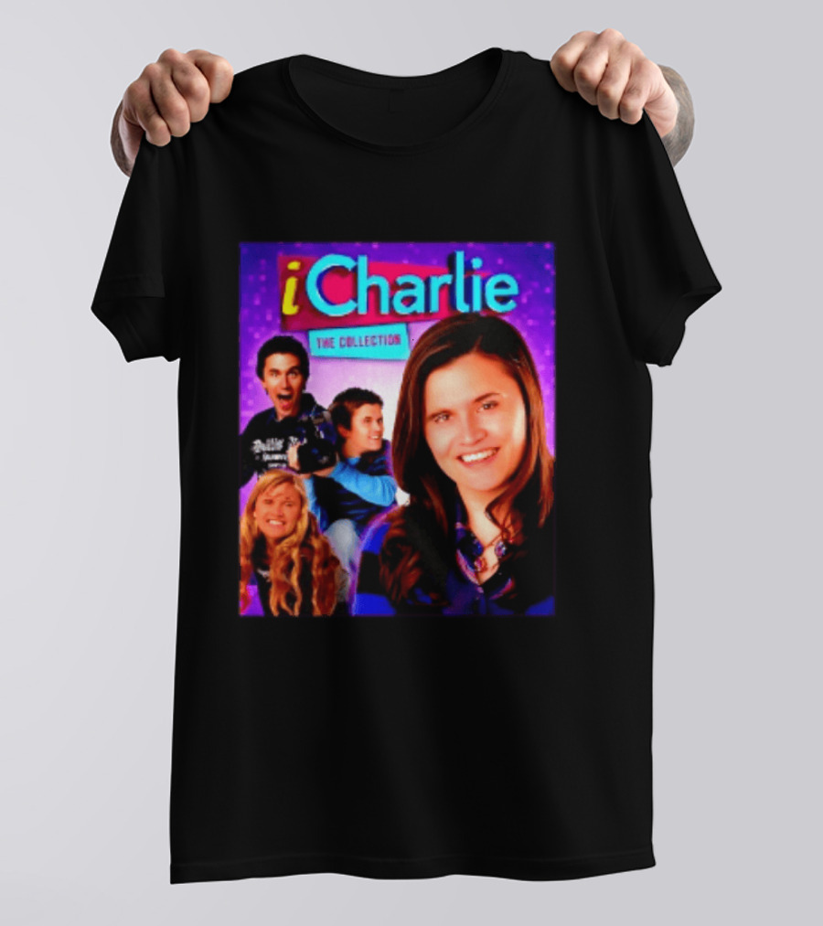 ICharlie The Collection ICarly Nickelodeon Meme TV Show Cast T-Shirt