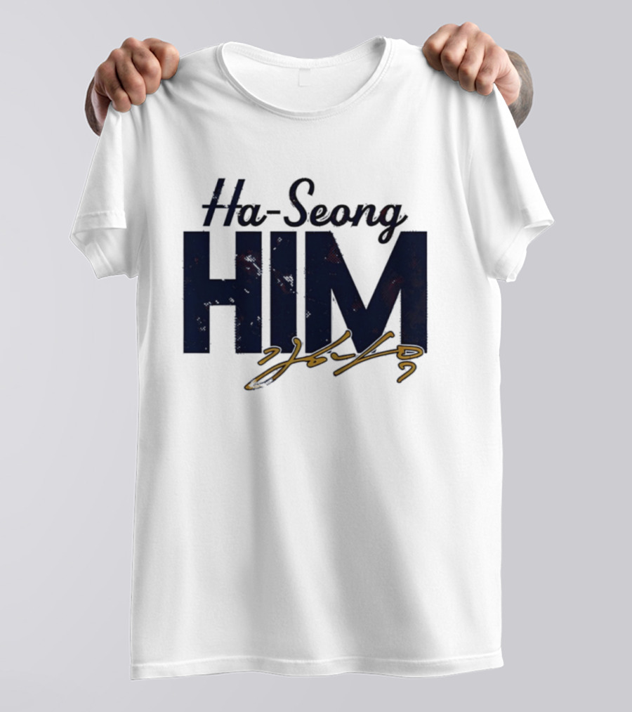 Ha Seong Kim HIM Atlanta Braves 2026 MLB Season T-Shirt