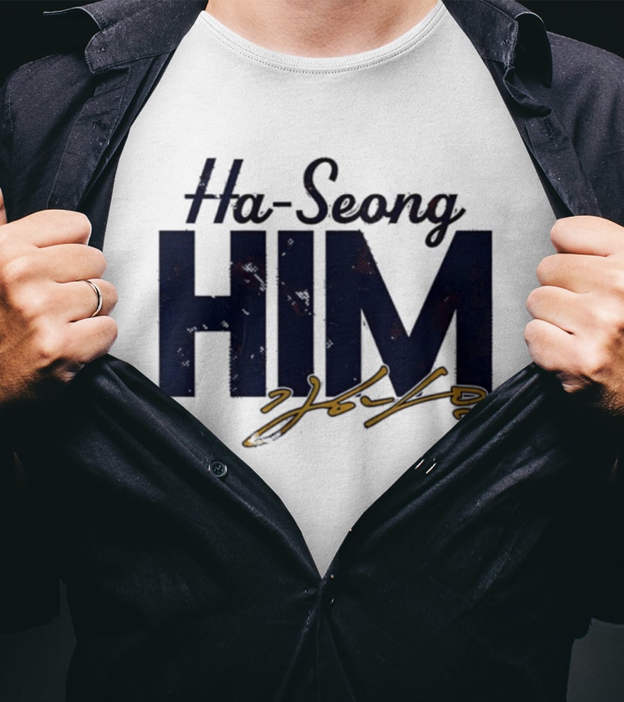 Ha Seong Kim HIM Atlanta Braves 2026 MLB Season T-Shirt