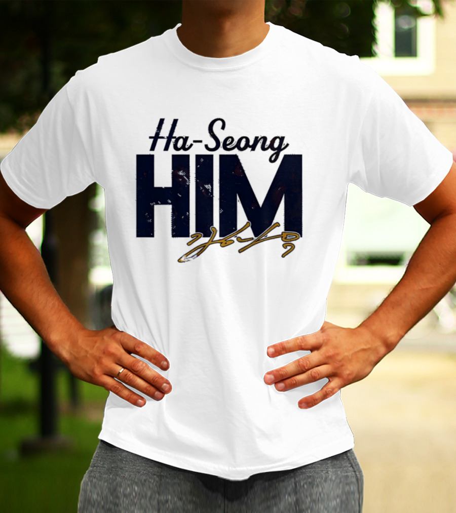 Ha Seong Kim HIM Atlanta Braves 2026 MLB Season T-Shirt