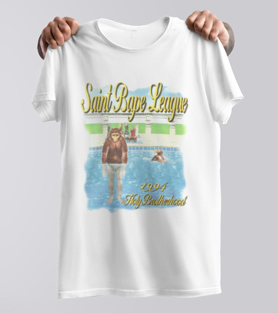 Saint Bape League Holy Brotherhood 1994 T-Shirt