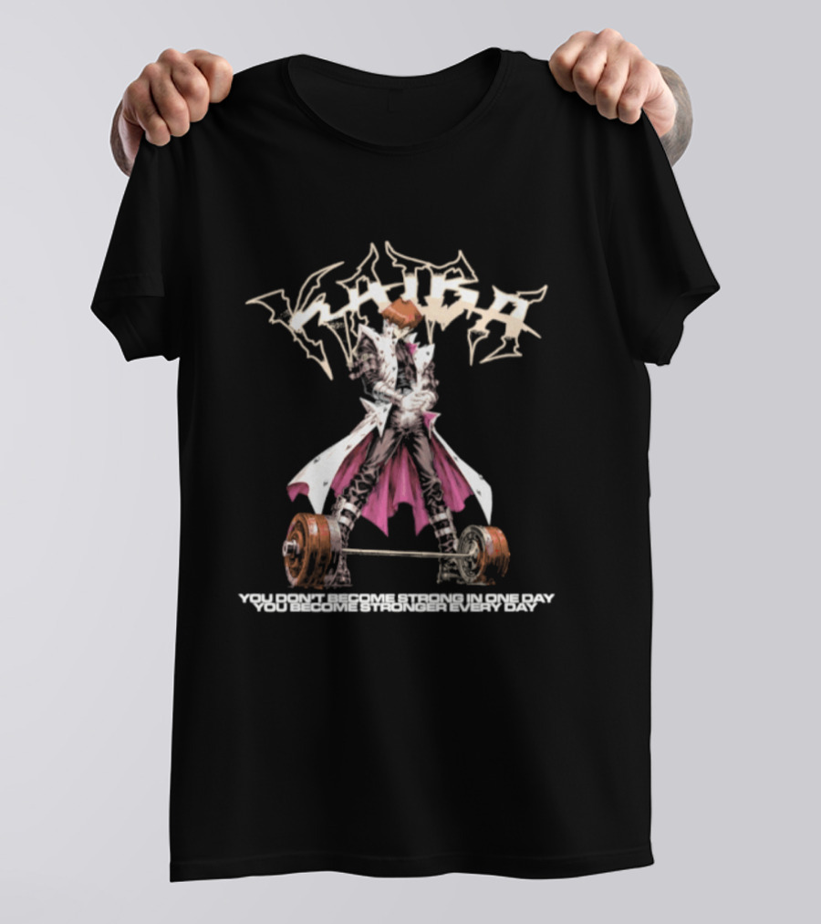 Seto Kaiba Yu Gi Oh Kaiba You Don't Become Strong In One Day You Become Stronger Every Day T-Shirt