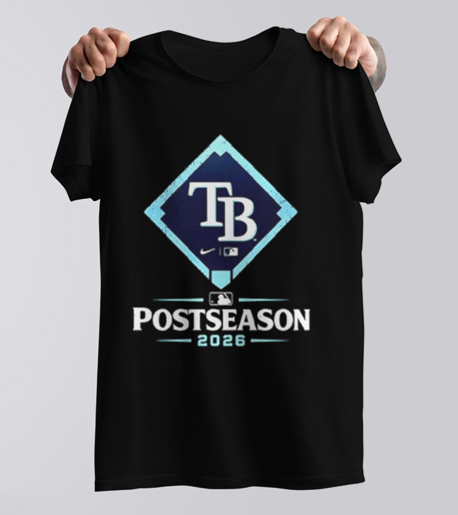 Tampa Bay Rays MLB 2026 Postseason Clinched T-Shirt