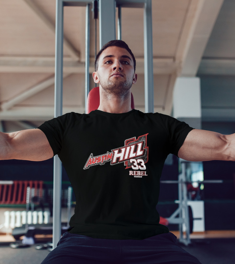 Austin Hill 33 Rebel Racing Team Honoring Our Original Rebel T-Shirt