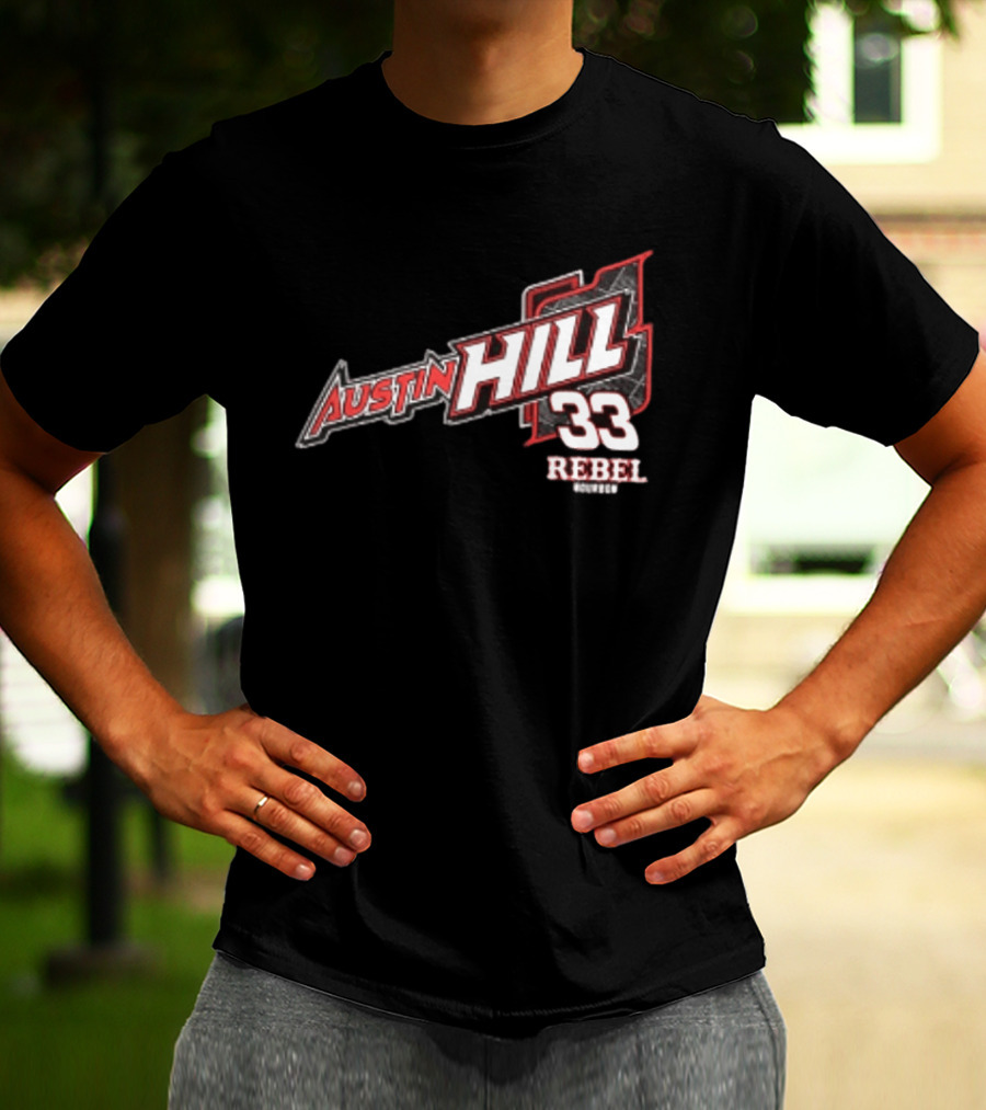 Austin Hill 33 Rebel Racing Team Honoring Our Original Rebel T-Shirt