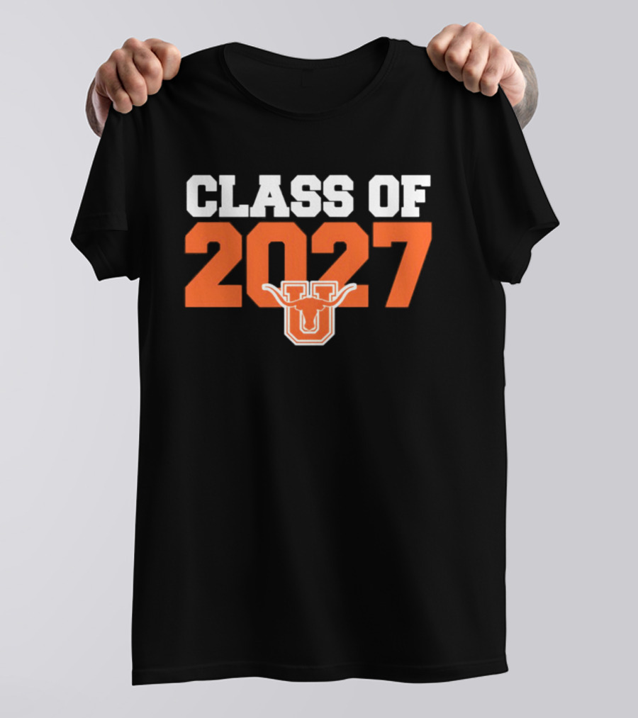 Texas Longhorns Class Of 2027 NCAA Football Longhorn T-Shirt