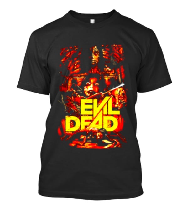 Evil Dead Classic Horror Movie Sam Raimi Iconic Cult T-Shirt