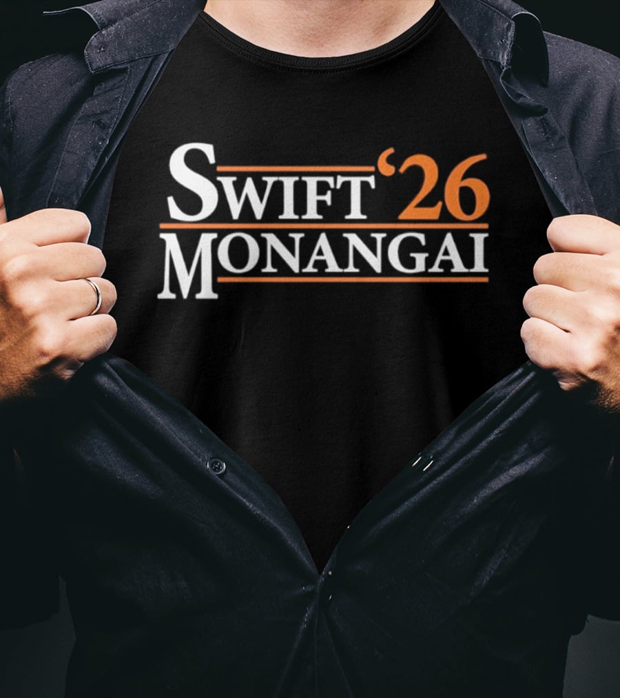 Swift Monangai '26 Chicago Bears Running Mates T-Shirt
