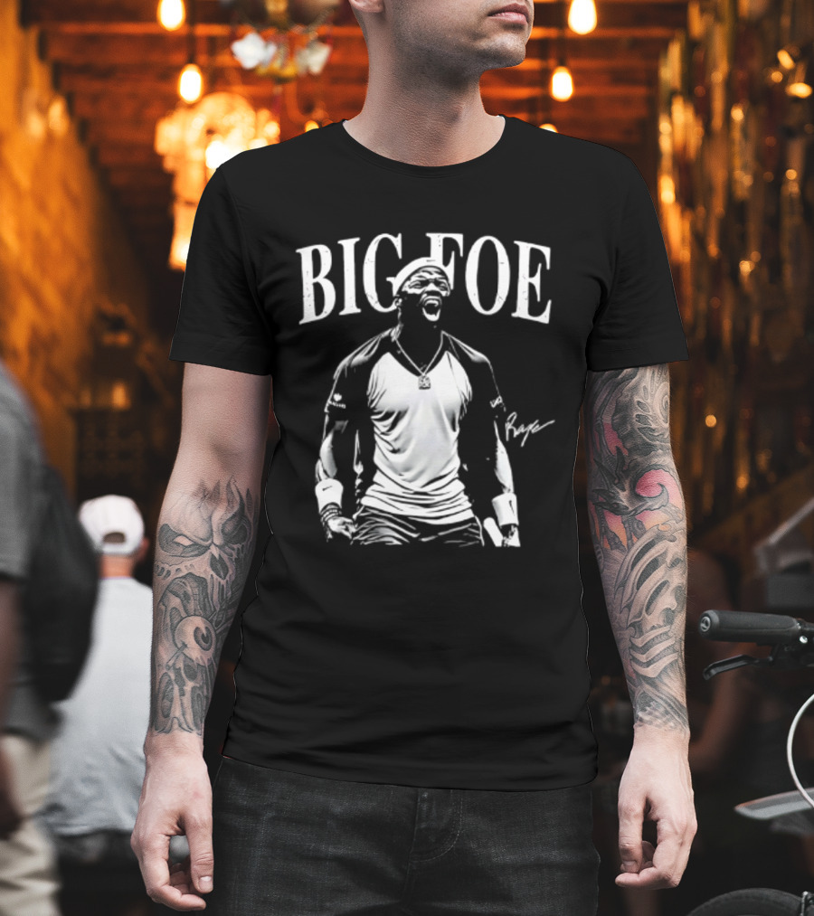 Frances Tiafoe Big Foe Tennis Player T-Shirt