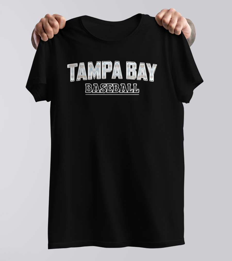 Tampa Bay Baseball Chrome City 2026 T-Shirt