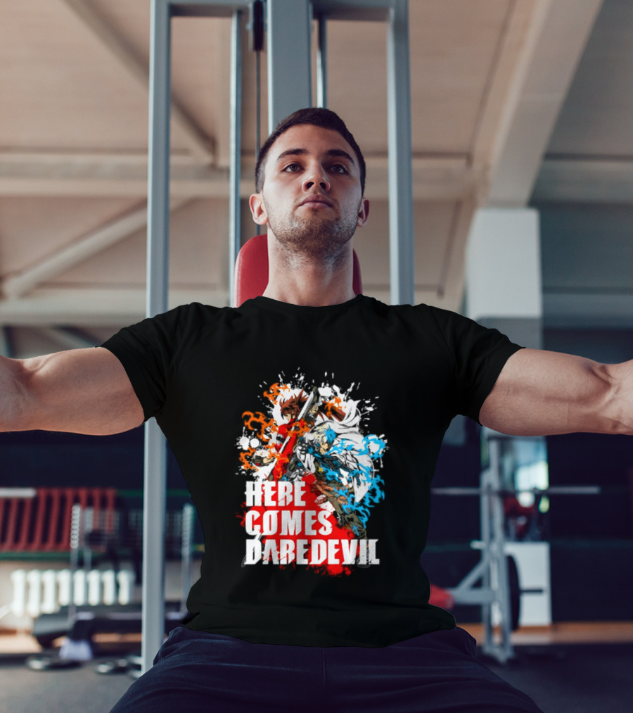 Here Comes Daredevil Guilty Sol Badguy Vibrant Splash T-Shirt