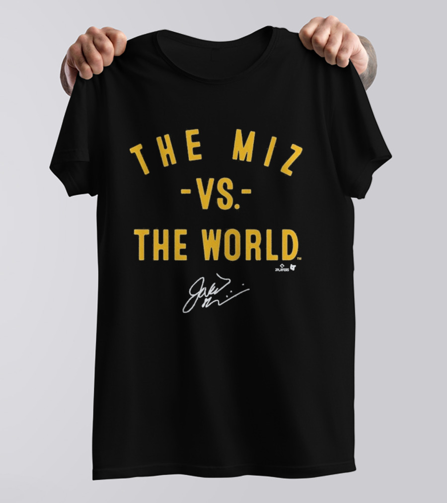 The Miz Vs The World Signed Jacob Misiorowski T-Shirt