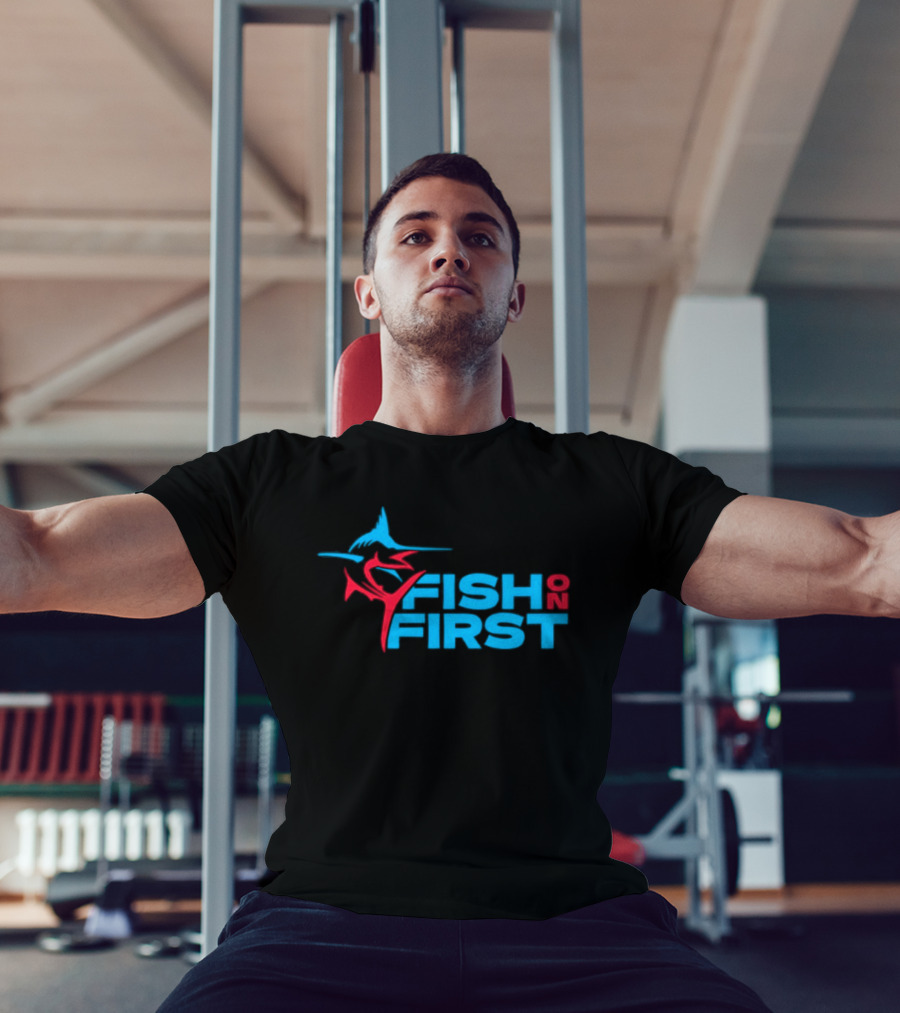 Miami Marlins Fish On First T-Shirt