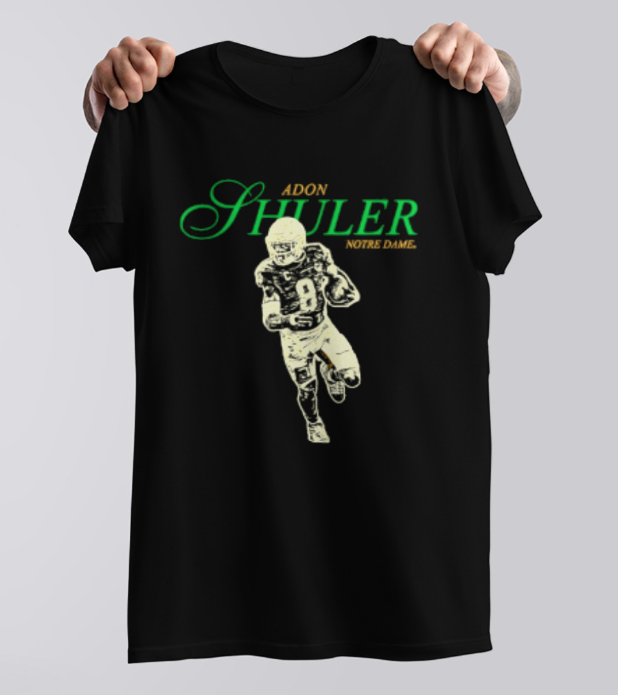 Adon Shuler Notre Dame Football Player 8 T-Shirt