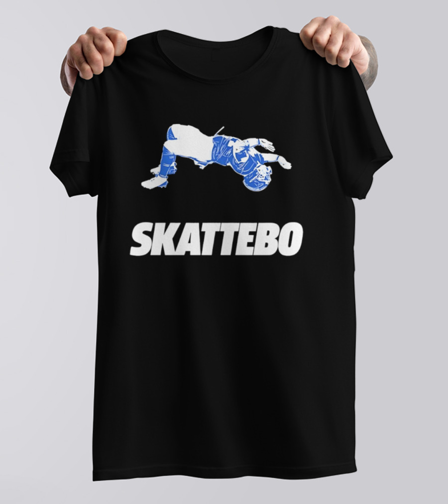 Skattebo New York Giants Flip Pose Star T-Shirt
