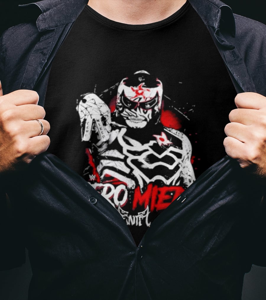 Cero Miedo Penta Hand Sign WWE Photo T-Shirt