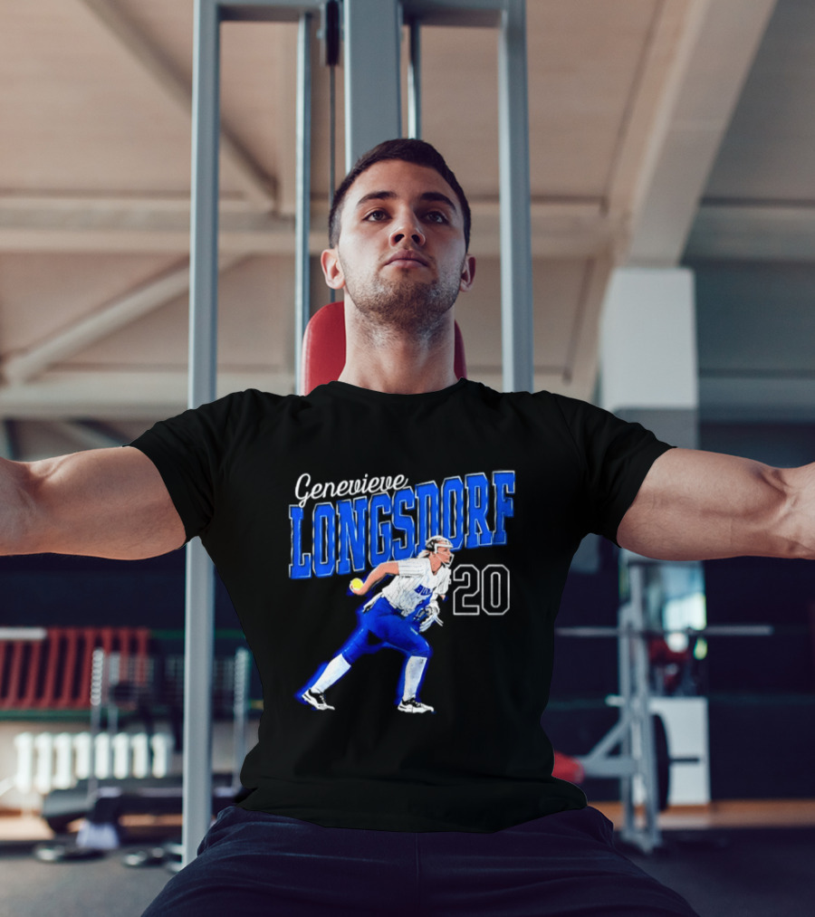 Genevieve Longsdorf 20 Buffalo Bulls NCAA Softball Player T-Shirt