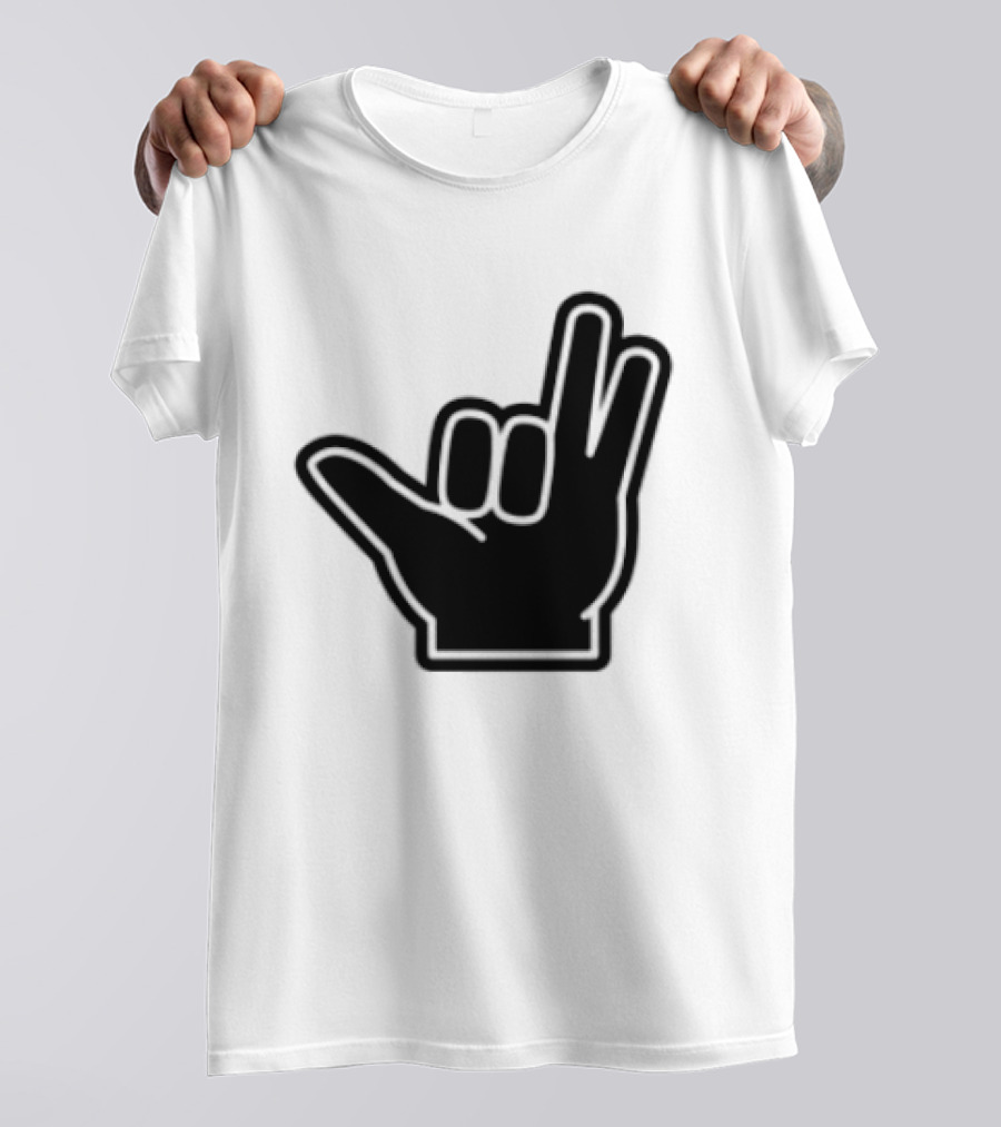 8Ro8 Store Hammajang Shaka Hand Sign Gesture T-Shirt