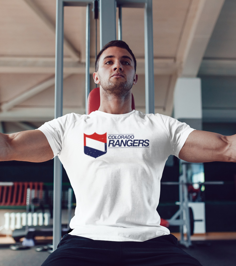 Colorado Rangers Hockey Crest T-Shirt