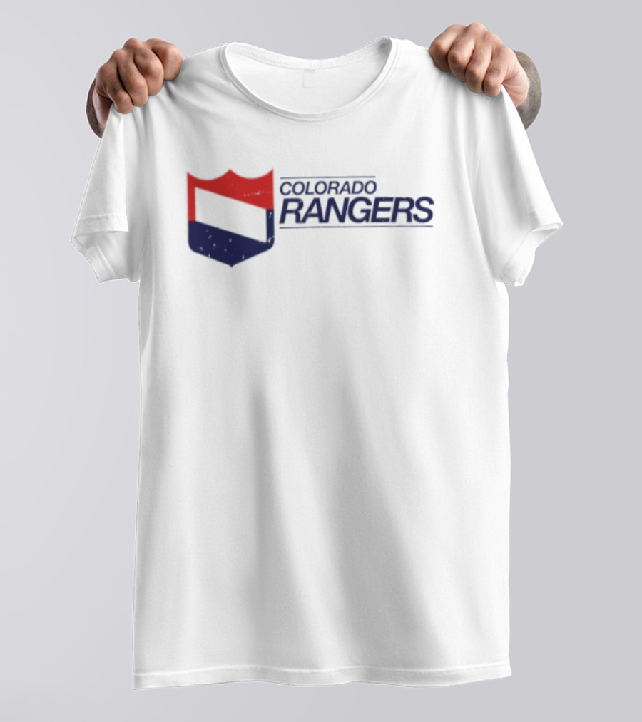 Colorado Rangers Hockey Crest T-Shirt