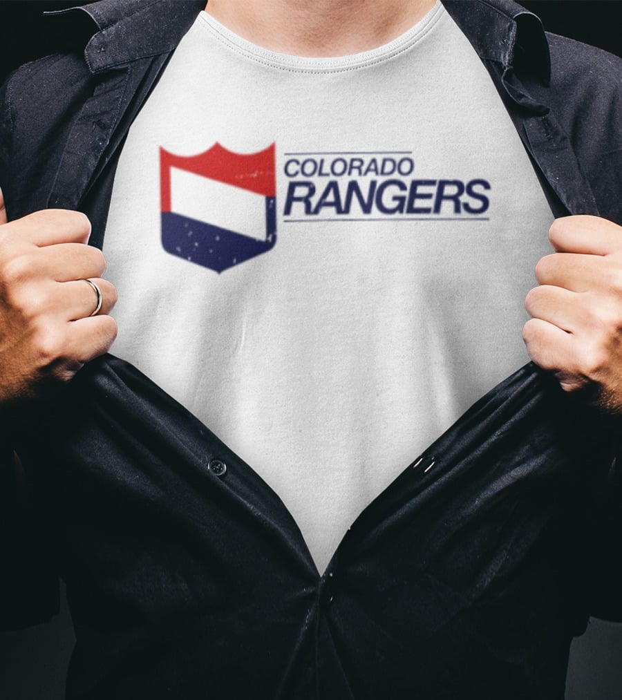 Colorado Rangers Hockey Crest T-Shirt