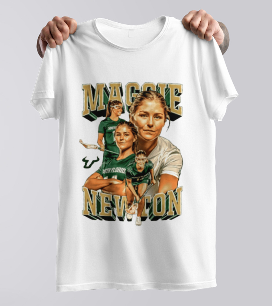 Maggie Newton South Florida Lacrosse Player USF T-Shirt