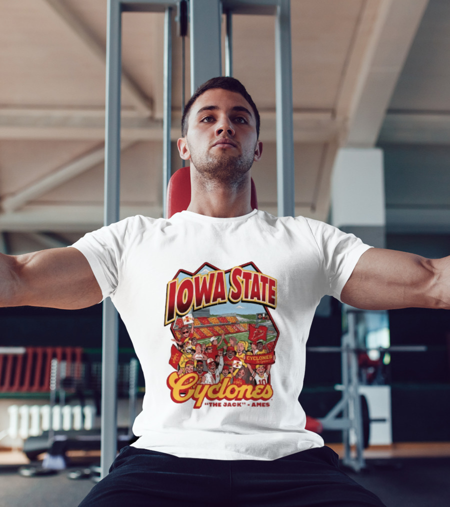Iowa State Cyclones Football Fans At The Jack Trice Stadium Ames T-Shirt