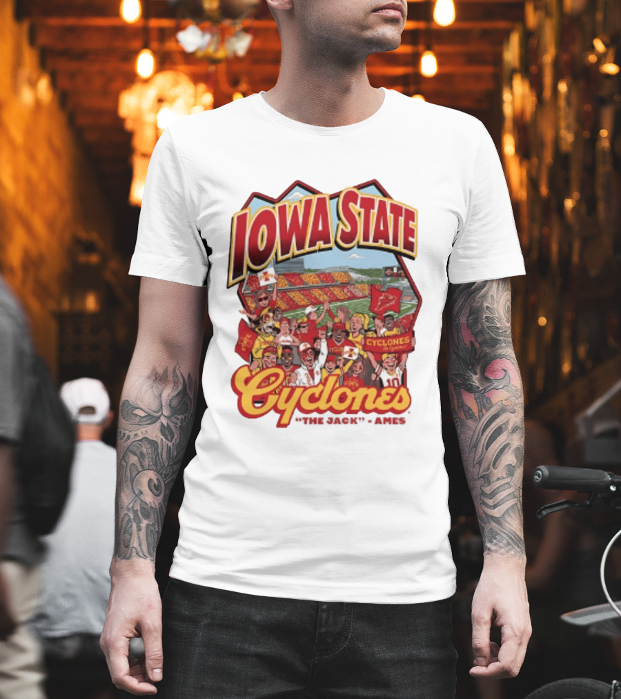 Iowa State Cyclones Football Fans At The Jack Trice Stadium Ames T-Shirt