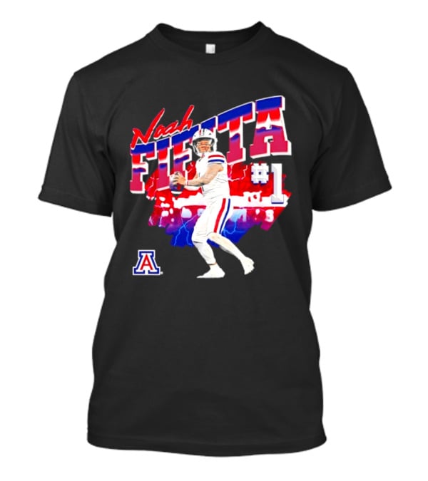 Noah Fifita Arizona Wildcats Number 1 Football Player T-Shirt