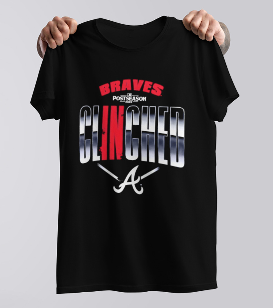 Atlanta Braves Clinched Postseason 2026 MLB Celebration T-Shirt