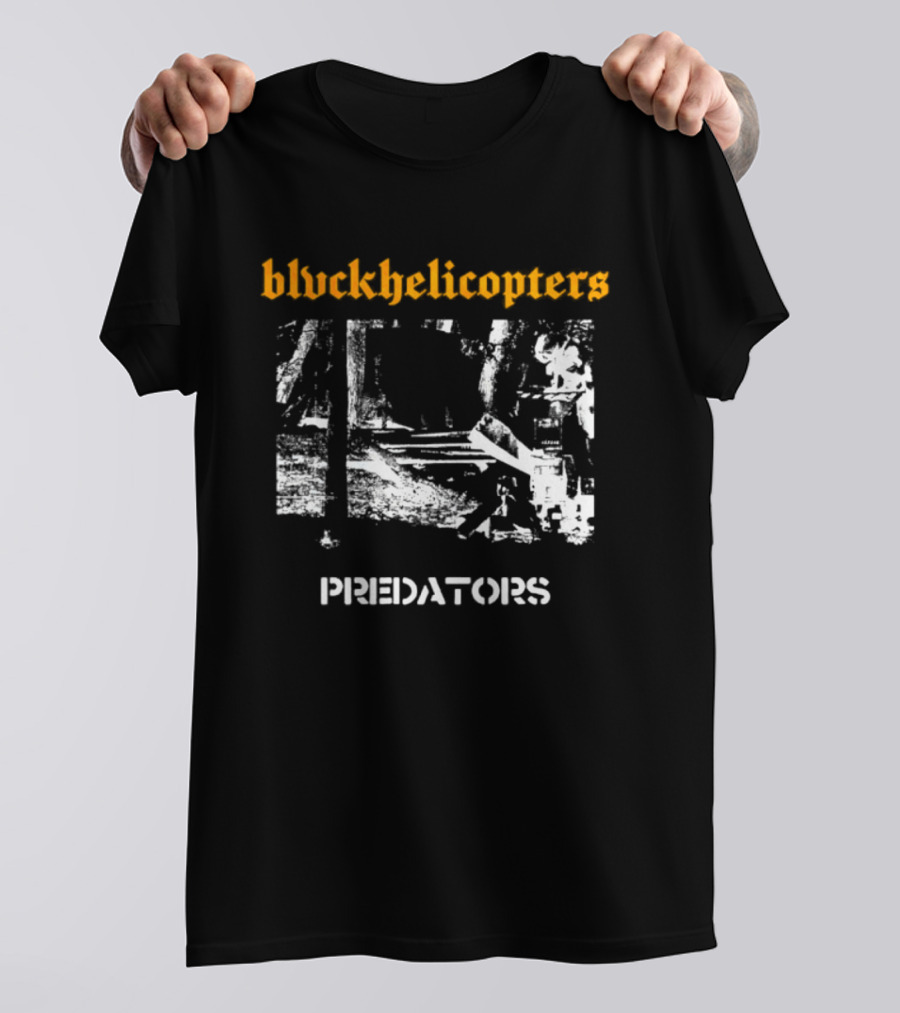 Blvckhelicopters Predators Band Alternative T-Shirt