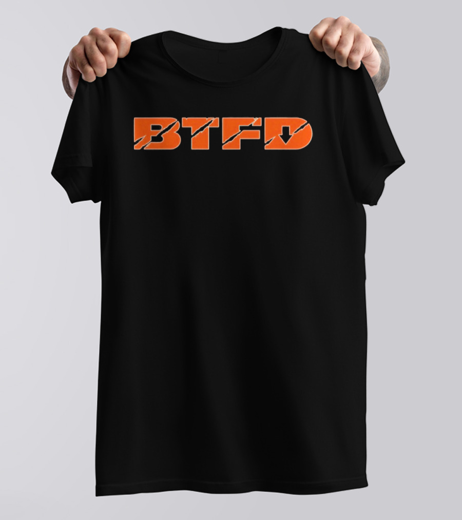 BTFD Chicago Bears Bear The Fuck Down Fan T-Shirt