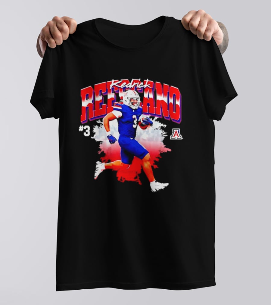 Kedrick Reescano 3 Arizona Wildcats NCAA Football Player T-Shirt