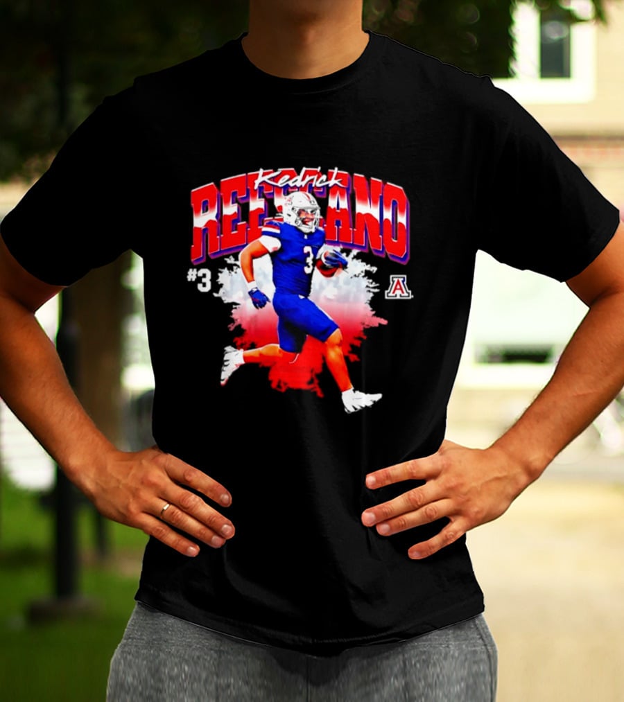 Kedrick Reescano 3 Arizona Wildcats NCAA Football Player T-Shirt