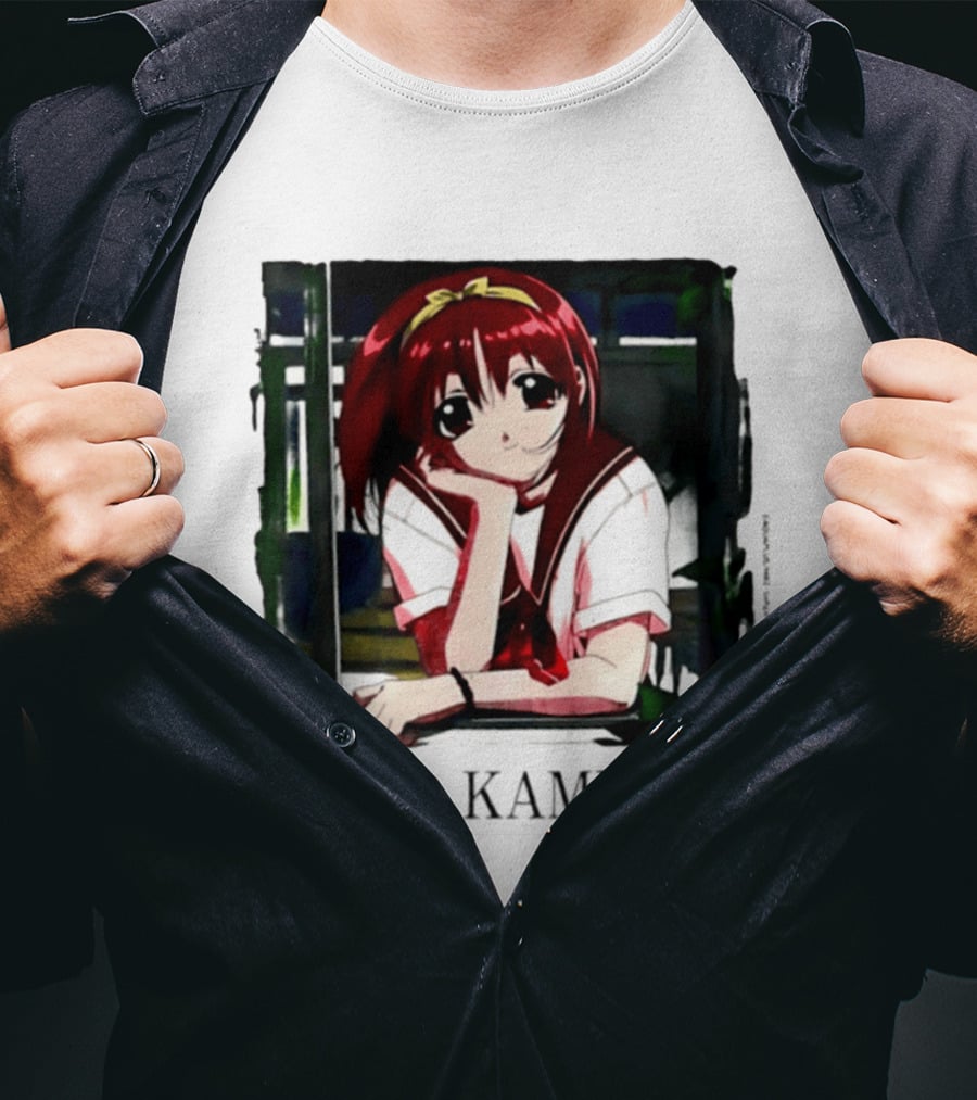 Akari Kamigishi To Heart Anime Character Image T-Shirt