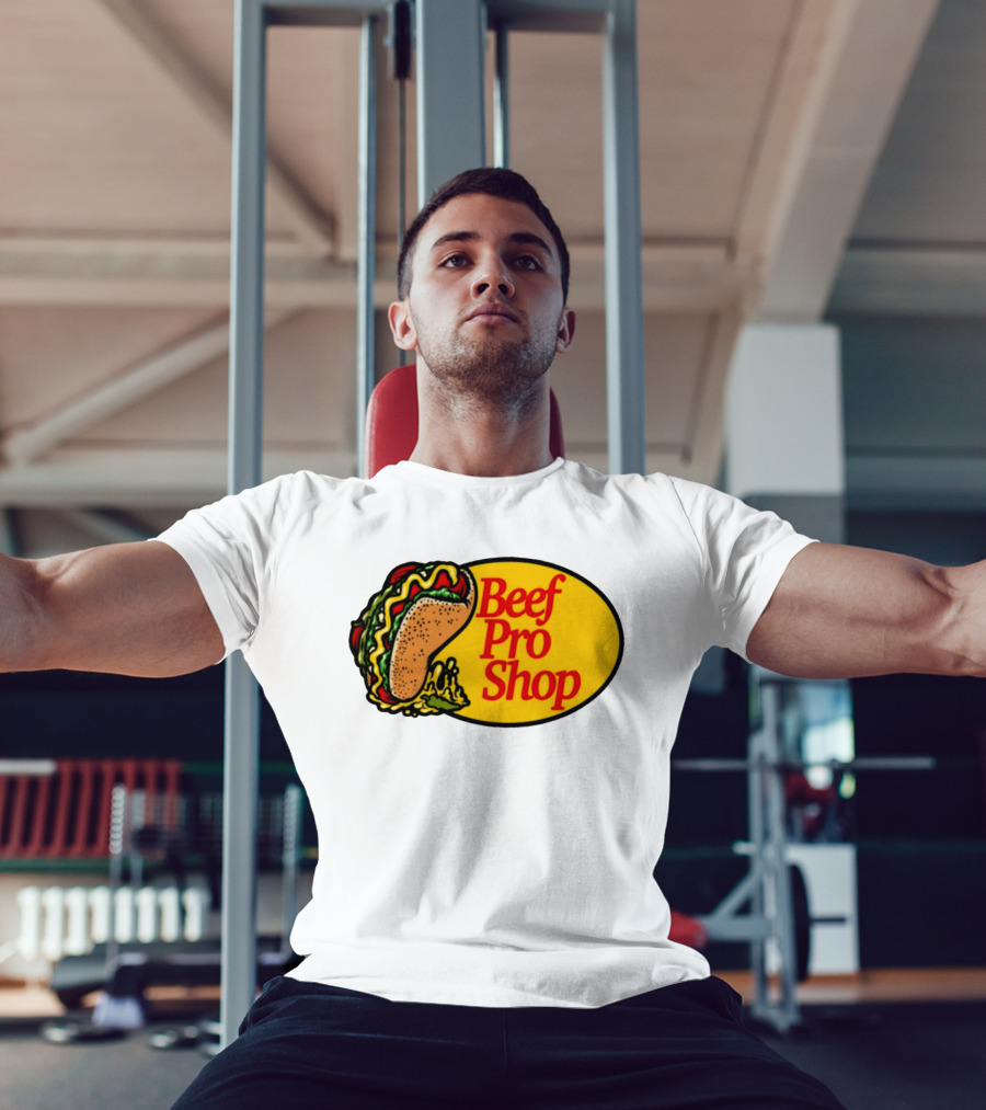 Beef Pro Shop Taco Patch T-Shirt