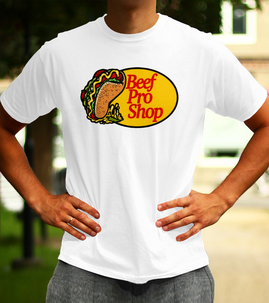 Beef Pro Shop Taco Patch T-Shirt