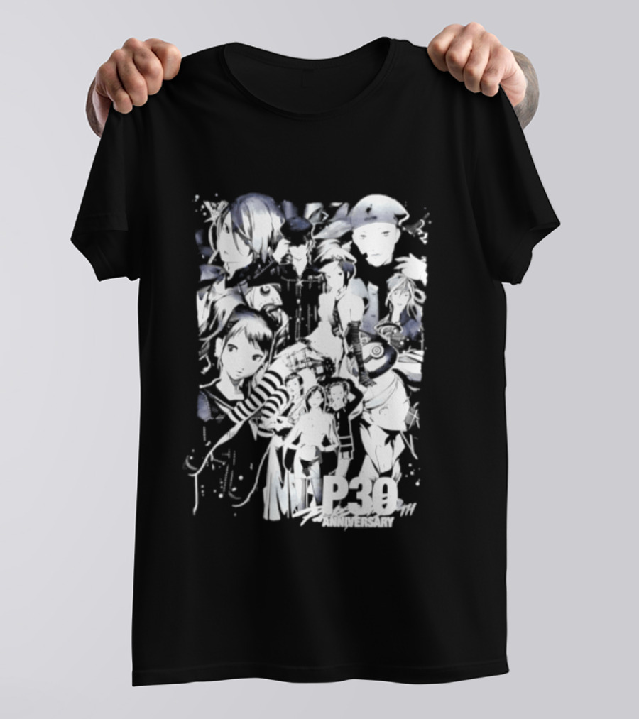 Persona 3 25th Anniversary Anime Characters Celebration T-Shirt