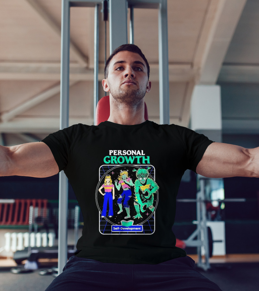Personal Growth Self Development Alien Transformation Steven Rhodes T-Shirt